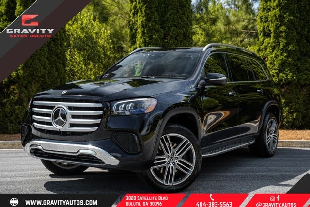 Black 2024 Mercedes-Benz GLS 450 4MATIC SUV / Crossover All-Wheel Drive 9-Speed Automatic