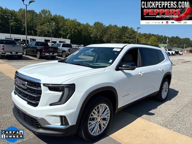 Summit White 2026 GMC Acadia SUV / Crossover Front-Wheel Drive 8-Speed Automatic
