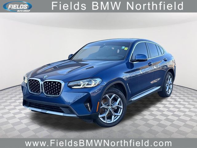 Phytonic Blue Metallic 2024 BMW X4 xDrive30i AWD SUV / Crossover All-Wheel Drive 8-Speed Automatic