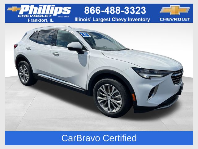 Summit White 2023 Buick Envision Preferred AWD SUV / Crossover All-Wheel Drive 9-Speed Automatic