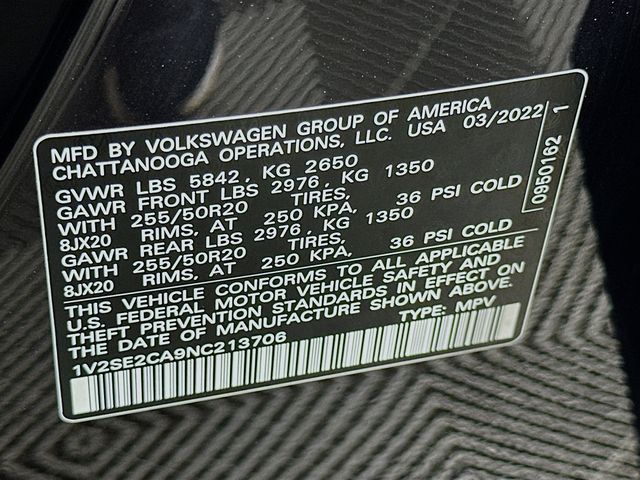 Thumbnail: 2022 Volkswagen Atlas - 32