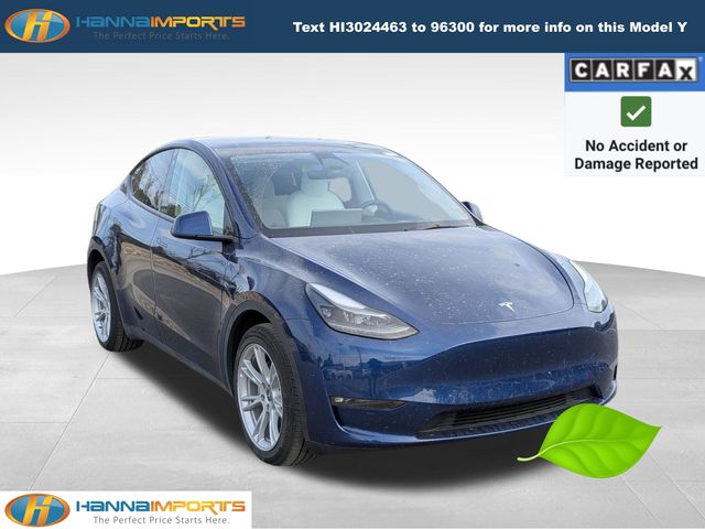 Deep Blue Metallic 2023 Tesla Model Y Long Range AWD SUV / Crossover All-Wheel Drive 1-Speed Automatic