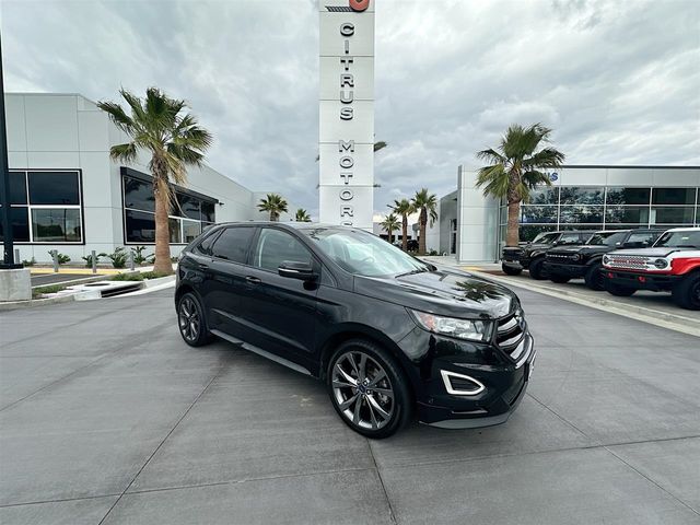 Tuxedo Black Metallic 2015 Ford Edge Sport SUV / Crossover Front-Wheel Drive 6-Speed Automatic