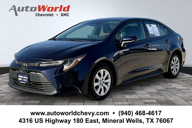 Blueprint 2025 Toyota Corolla Sedan Front-Wheel Drive Continuously Variable Transmission