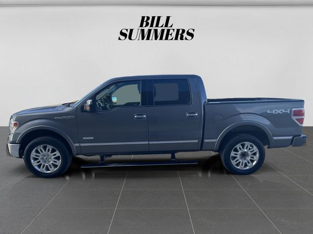 Sterling Gray Metallic 2013 Ford F-150 Platinum SuperCrew 4WD Pickup Truck Four-Wheel Drive 6-Speed Automatic