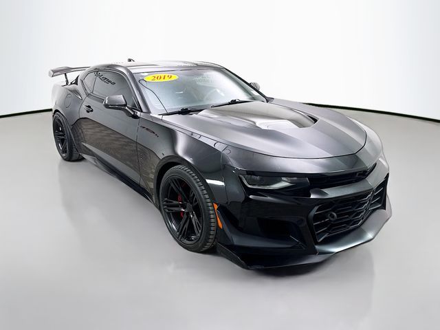 Black 2019 Chevrolet Camaro ZL1 Coupe RWD Coupe Rear-Wheel Drive Automatic