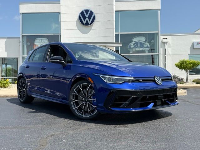 Blue 2026 Volkswagen Golf R Hatchback All-Wheel Drive 7-Speed Dual Clutch