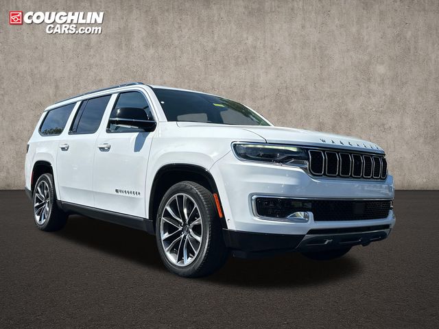 Bright White Clearcoat 2023 Jeep Wagoneer L SUV / Crossover Four-Wheel Drive 8-Speed Automatic