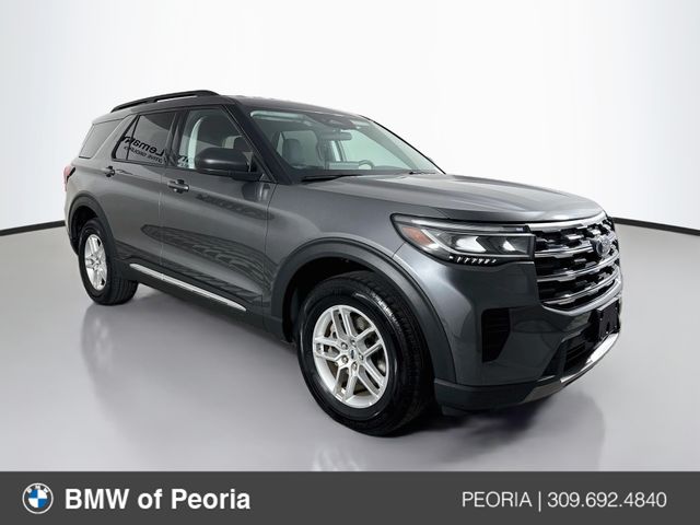 Gray Metallic 2025 Ford Explorer SUV / Crossover All-Wheel Drive Automatic