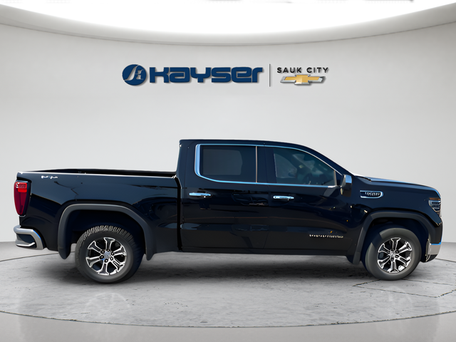 Onyx Black 2025 GMC Sierra 1500 Pickup Truck Four-Wheel Drive Automatic