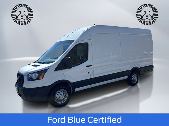 Oxford White 2023 Ford Transit Cargo 350 High Roof Extended LB AWD Van All-Wheel Drive