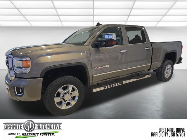 Pepperdust Metallic 2017 GMC Sierra 2500HD Pickup Truck Four-Wheel Drive 6-Speed Automatic Overdrive