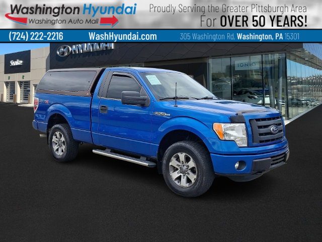 Blue Flame Metallic 2012 Ford F-150 Pickup Truck Four-Wheel Drive 6-Speed Automatic