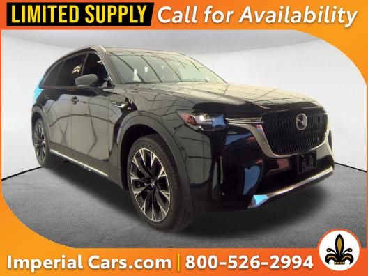 Jet Black Mica 2025 Mazda CX-90 PHEV Premium Plus AWD SUV / Crossover All-Wheel Drive 8-Speed Automatic