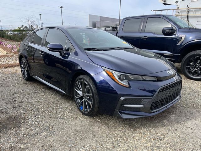 Blueprint 2021 Toyota Corolla SE FWD Sedan Front-Wheel Drive Continuously Variable Transmission