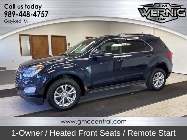 Blue Velvet Metallic 2017 Chevrolet Equinox LT AWD SUV / Crossover All-Wheel Drive 6-Speed Automatic Overdrive