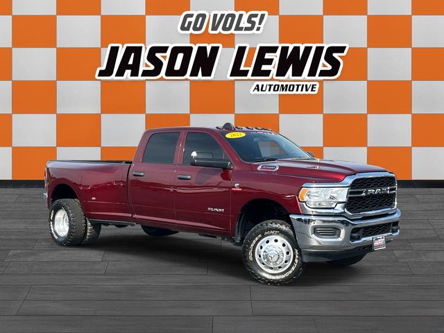Red 2022 RAM 3500 Tradesman Crew Cab LB DRW 4WD Pickup Truck Four-Wheel Drive 6-Speed Automatic