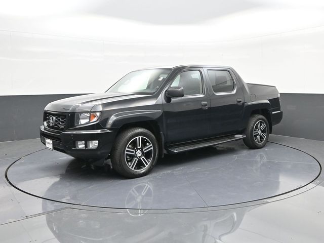 Black 2014 Honda Ridgeline Pickup Truck Four-Wheel Drive 5-Speed Automatic