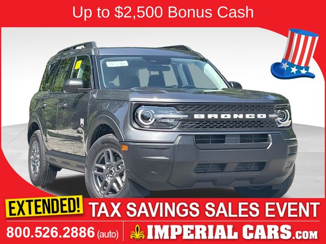 Carbonized Gray Metallic 2026 Ford Bronco Sport SUV / Crossover All-Wheel Drive 8-Speed Automatic