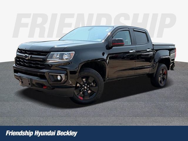 Black 2021 Chevrolet Colorado Pickup Truck Four-Wheel Drive 8-Speed Automatic