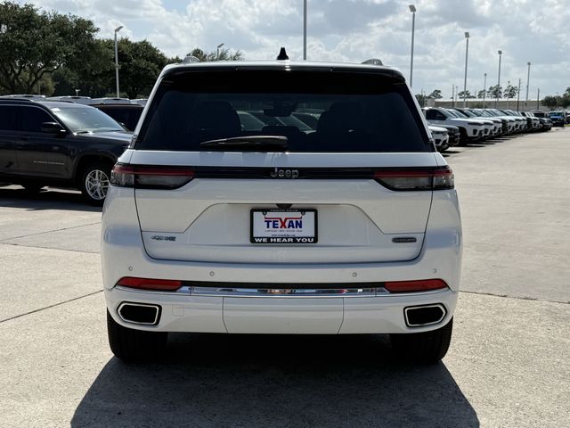 2022 Jeep Grand Cherokee Overland 4xe White at Central Houston Nissan