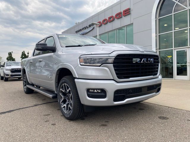 2026 Ram 1500 Laramie - Silver Zynith exterior view 3
