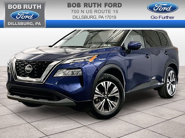 2021 Nissan Rogue SV Blue at South Hills Kia