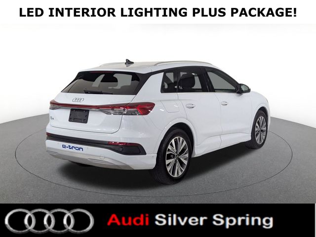 used 2023 Audi Q4 e-tron car, priced at $27,981