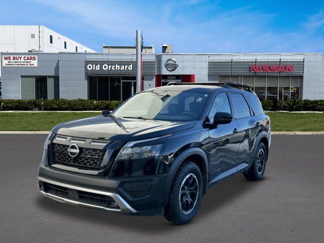 Super Black 2024 Nissan Pathfinder Rock Creek 4WD SUV / Crossover All-Wheel Drive 9-Speed Automatic