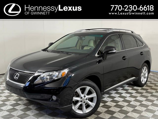 Black (Obsidian) 2012 Lexus RX 350 FWD SUV / Crossover Front-Wheel Drive 6-Speed Automatic