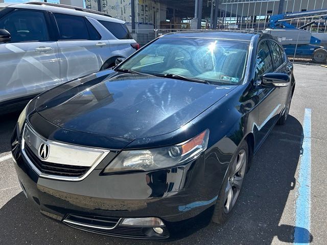 Crystal Black Pearl 2014 Acura TL Sedan All-Wheel Drive 6-Speed Automatic