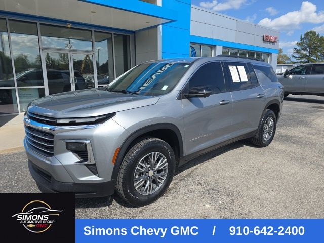 Sterling Gray Metallic 2024 Chevrolet Traverse LT FWD SUV / Crossover Front-Wheel Drive 8-Speed Automatic