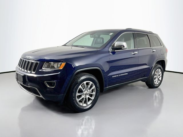 True Blue Pearlcoat 2015 Jeep Grand Cherokee SUV / Crossover Four-Wheel Drive 8-Speed Automatic