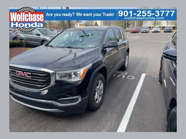Black (Ebony Twilight Metallic) 2017 GMC Acadia SLE-1 AWD SUV / Crossover Four-Wheel Drive 6-Speed Automatic
