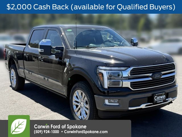Agate Black Metallic 2026 Ford F-150 Pickup Truck Four-Wheel Drive Automatic