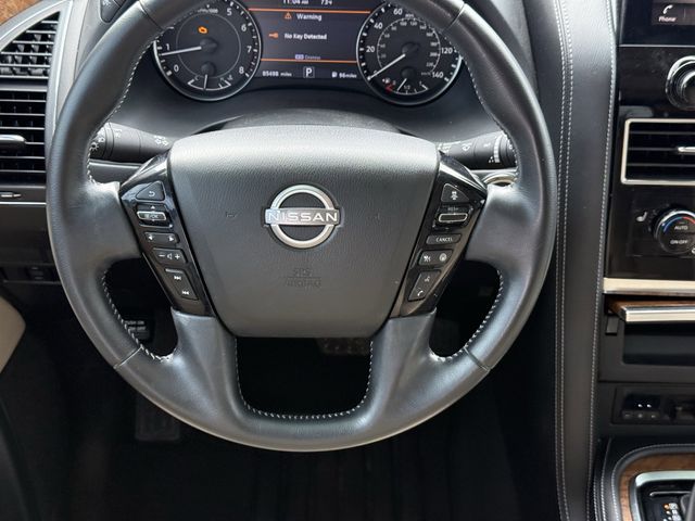 2021 Nissan Armada SL White at Baytown Hyundai