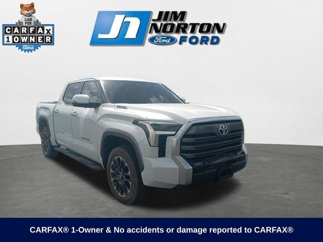 Pearl 2025 Toyota Tundra Hybrid Limited HV CrewMax Cab 4WD Pickup Truck Four-Wheel Drive Automatic
