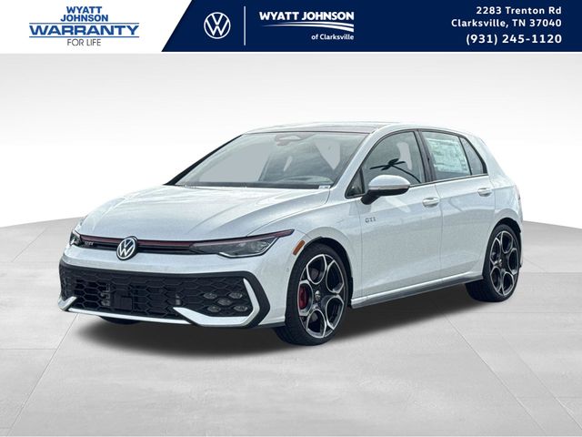 White 2026 Volkswagen Golf GTI Hatchback Front-Wheel Drive 7-Speed Dual Clutch