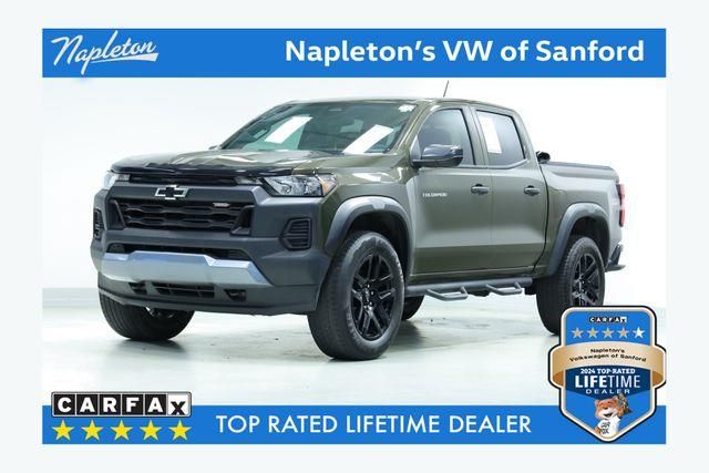 Harvest Bronze Metallic 2025 Chevrolet Colorado Trail Boss Crew Cab 4WD Pickup Truck Four-Wheel Drive 8-Speed Automatic