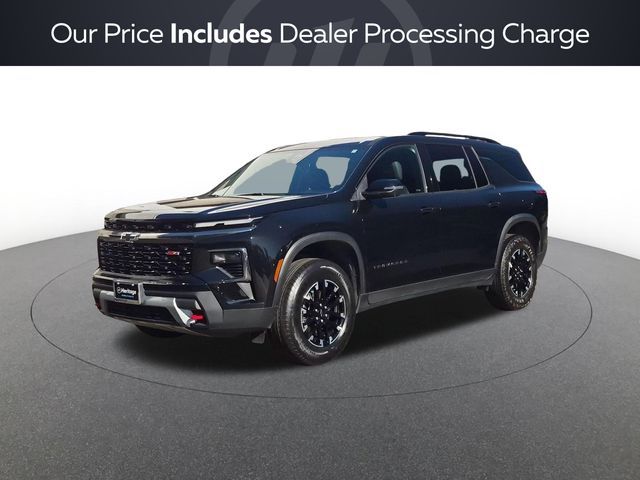 Black Metallic 2025 Chevrolet Traverse SUV / Crossover Four-Wheel Drive 8-Speed Automatic