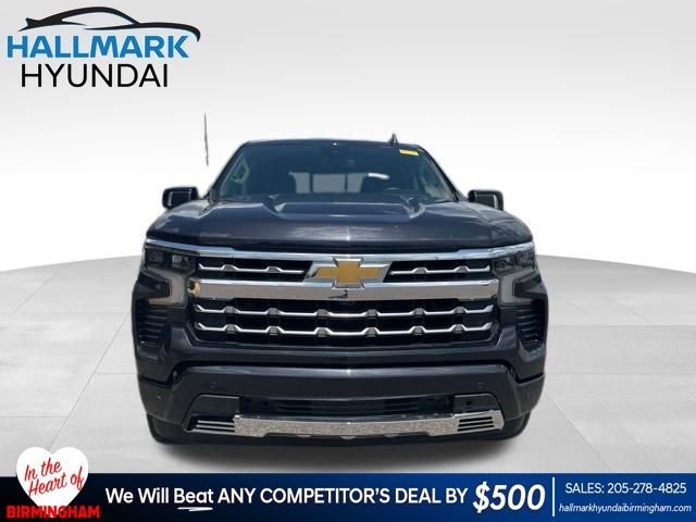 Dark Ash Metallic 2024 Chevrolet Silverado 1500 RST Crew Cab 4WD Pickup Truck Four-Wheel Drive Automatic