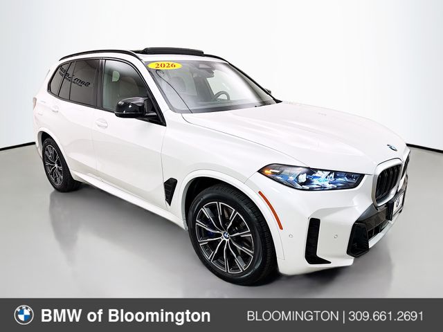Alpine White 2026 BMW X5 M60i xDrive SUV / Crossover All-Wheel Drive 8-Speed Automatic