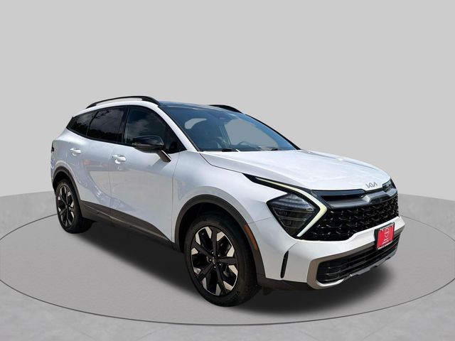 Glacial White Pearl 2024 Kia Sportage SUV / Crossover All-Wheel Drive 8-Speed Automatic
