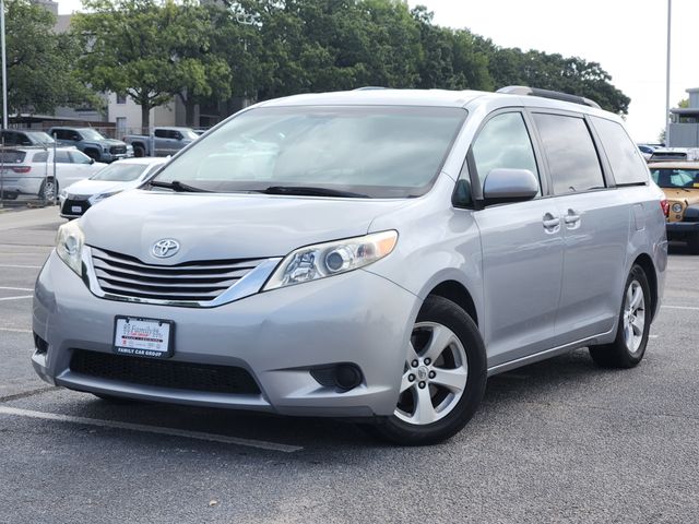 Silver Sky Metallic 2015 Toyota Sienna Minivan Front-Wheel Drive 6-Speed Automatic Overdrive
