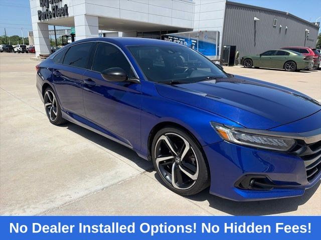 2021 Honda Accord Sport Blue at Autostrade
