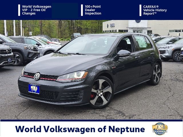 Carbon Steel Gray Metallic 2015 Volkswagen Golf GTI 2.0T SE 4-Door FWD Hatchback Front-Wheel Drive 6-Speed Dual Clutch