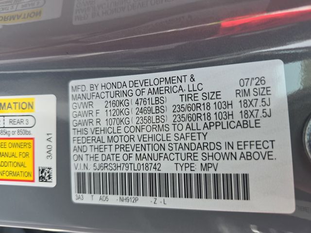 New 2026 Honda CR-V SUV