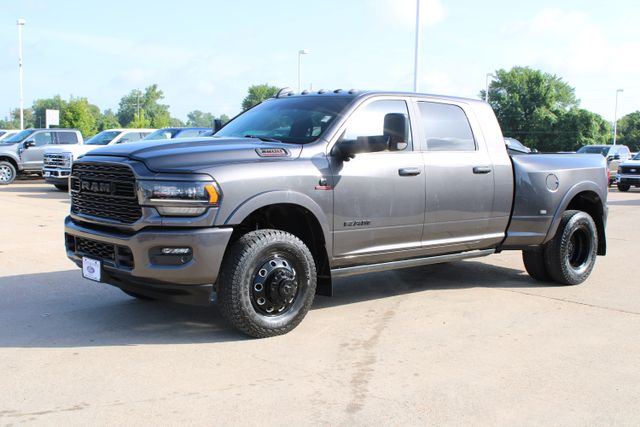 Gray (Granite Crystal Metallic Clearcoat) 2022 RAM 3500 Pickup Truck Four-Wheel Drive 6-Speed Automatic