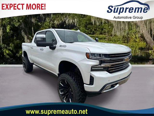 White (Iridescent Pearl Tricoat) 2019 Chevrolet Silverado 1500 Pickup Truck Four-Wheel Drive Automatic