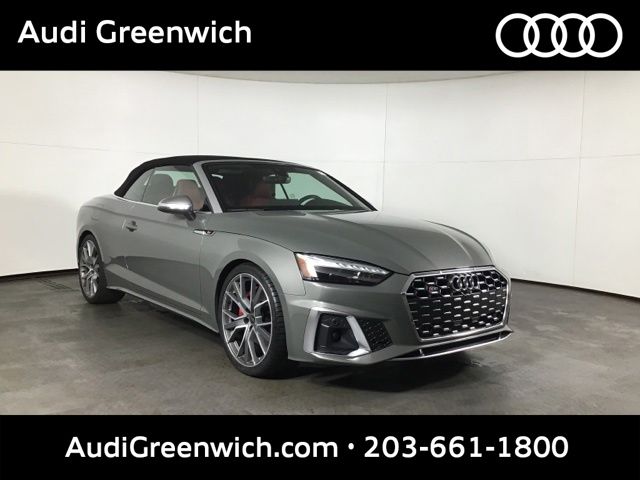 Chronos Gray Metallic 2024 Audi S5 Convertible All-Wheel Drive 8-Speed Automatic